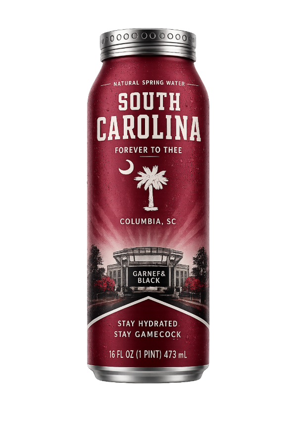 Gamecock custom can
